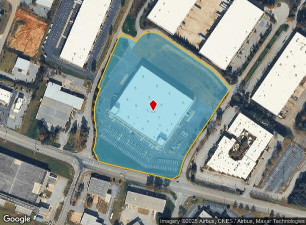  5201 Pelham Rd, Greenville, SC Parcel Map