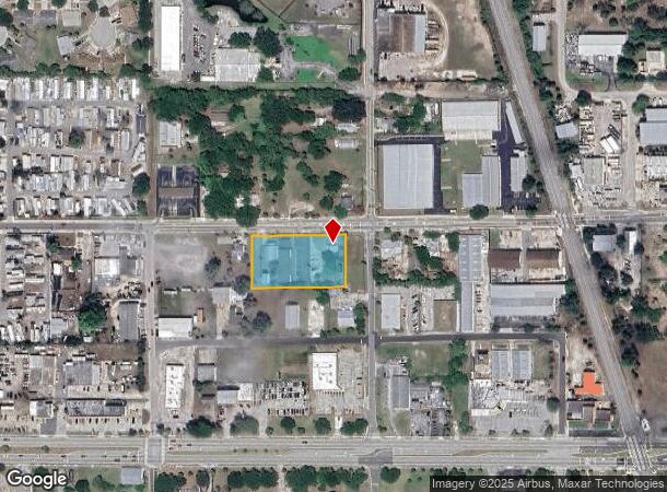  607 Peachtree St, Cocoa, FL Parcel Map