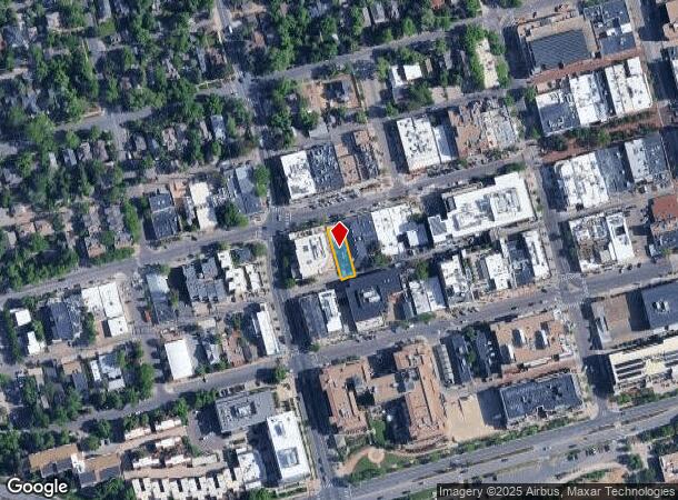 926 Pearl St, Boulder, CO Parcel Map