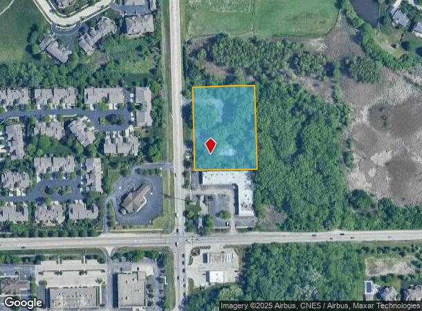  14249 Wolf Rd, Orland Park, IL Parcel Map