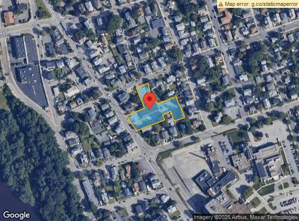  126 Prospect St, Pawtucket, RI Parcel Map