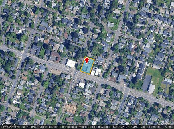 9512 N Oswego Ave, Portland, OR Parcel Map