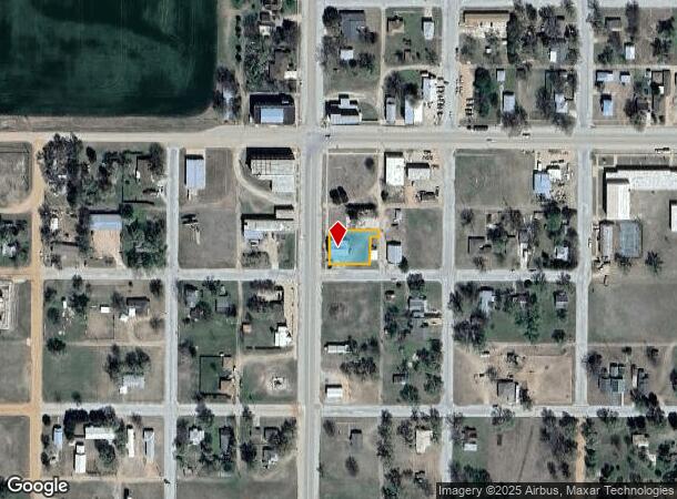 100 E Woodworth Ave, Hardtner, KS Parcel Map