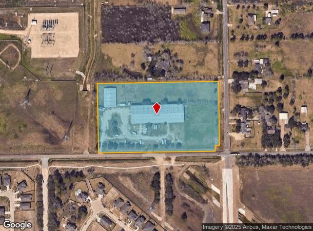 6119 Old Massey Ranch Rd, Pearland, TX Parcel Map