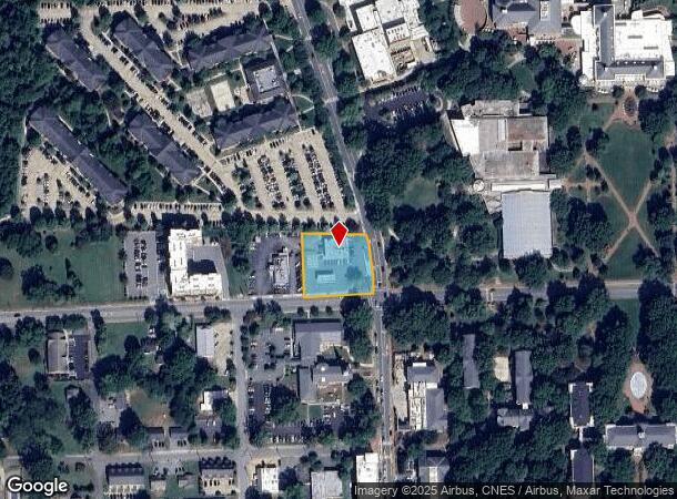 110 W Haggard Ave, Elon, NC Parcel Map