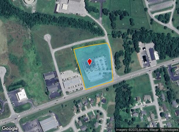  1080 Glensboro Rd, Lawrenceburg, KY Parcel Map