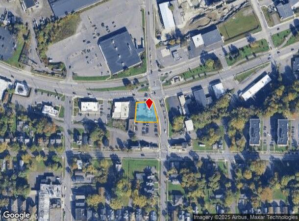  1636 Erie Blvd E, Syracuse, NY Parcel Map