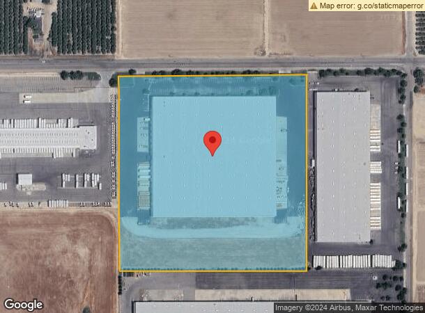  4401 E Central Ave, Fresno, CA Parcel Map