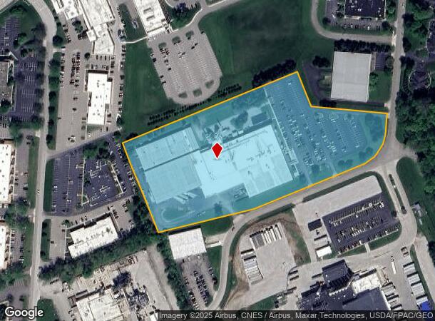  1650 Tamarack Rd, Newark, OH Parcel Map
