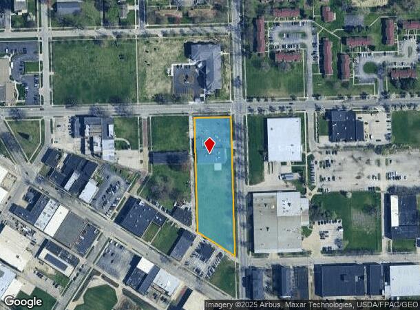 1947 Franklin Ave, Toledo, OH Parcel Map