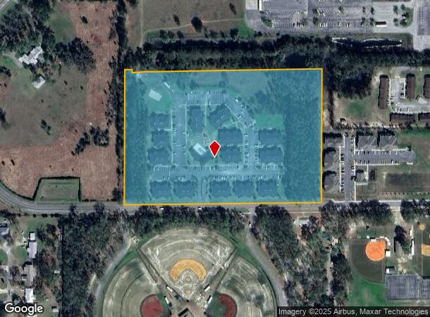  1120 Silas Dr Sw, Live Oak, FL Parcel Map