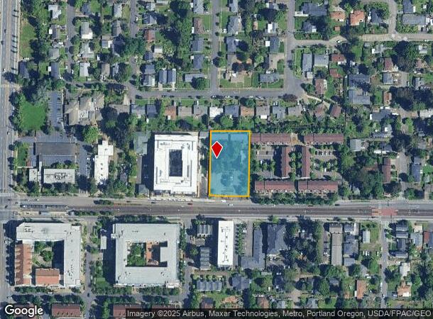  10503 E Burnside St, Portland, OR Parcel Map