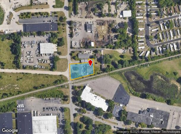  900 Ladd Rd, Walled Lake, MI Parcel Map