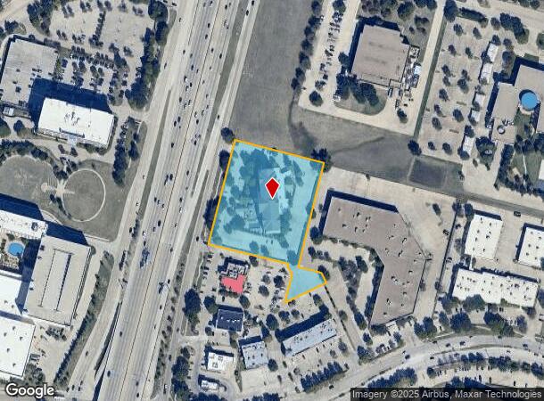 705 Central Expy S, Allen, TX Parcel Map
