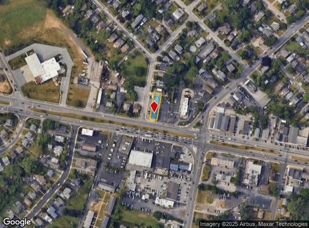 2619 W Chester Pike, Broomall, PA Parcel Map