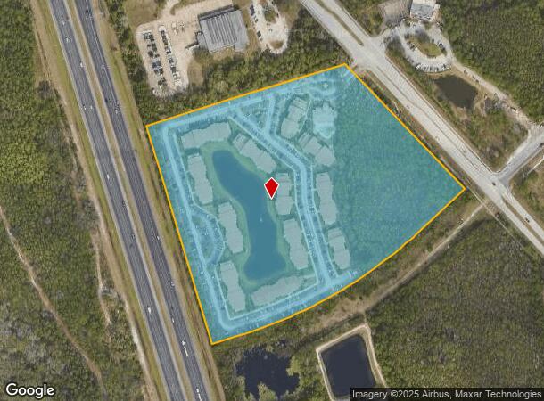  1500 San Marco Dr, Ormond Beach, FL Parcel Map