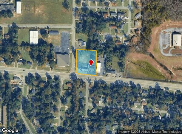  2487 Rocky Creek Rd, Macon, GA Parcel Map