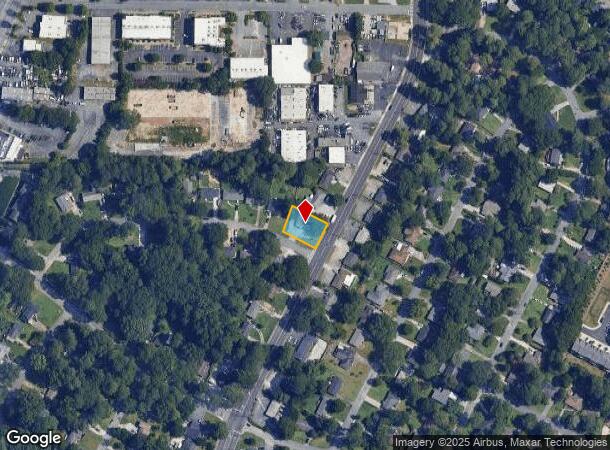 2514 Ortega Way, Atlanta, GA Parcel Map