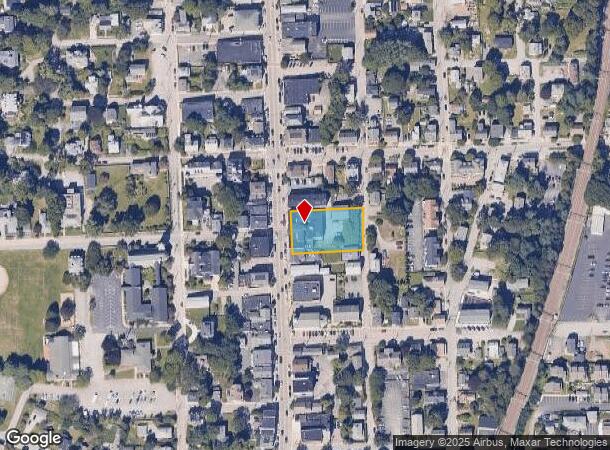  162 Main St, East Greenwich, RI Parcel Map