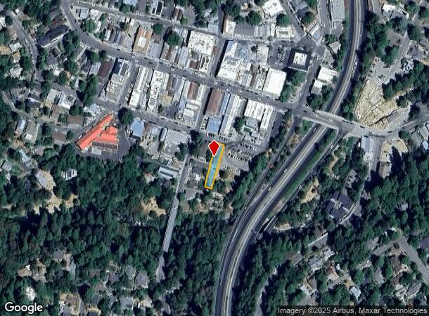  211 Spring St, Nevada City, CA Parcel Map