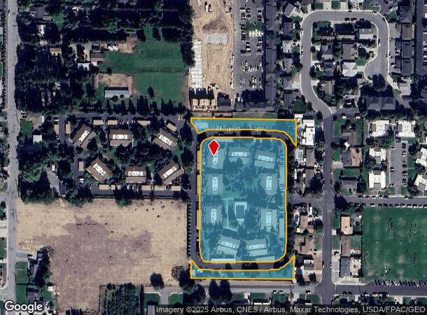  1400 Central Ave, Wenatchee, WA Parcel Map