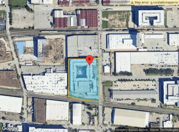  1215 Sawyer St, Houston, TX Parcel Map