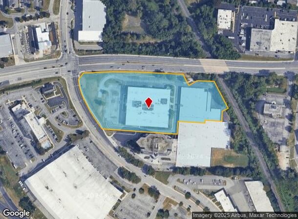  375 W Padonia Rd, Lutherville Timonium, MD Parcel Map