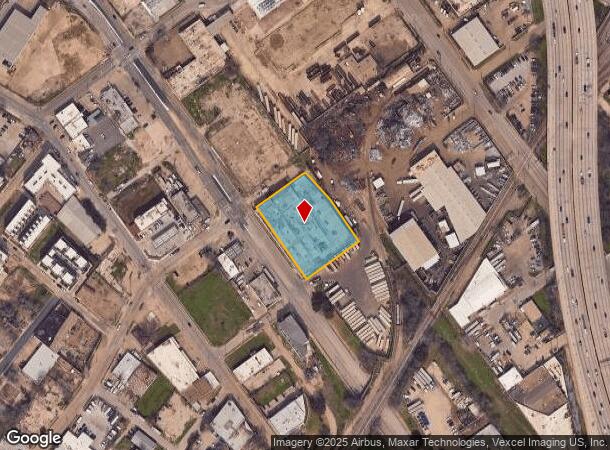  2102 S Cesar Chavez Blvd, Dallas, TX Parcel Map