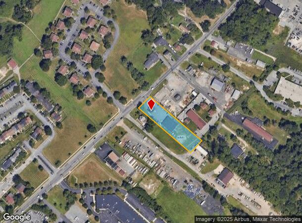  9715 Philadelphia Rd, Rosedale, MD Parcel Map