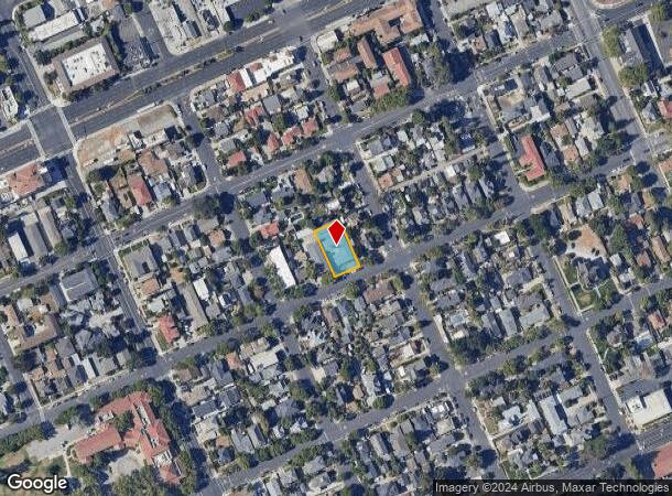  1135 Harrison St, Santa Clara, CA Parcel Map