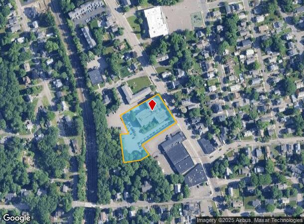  1077 Main St, Wakefield, MA Parcel Map