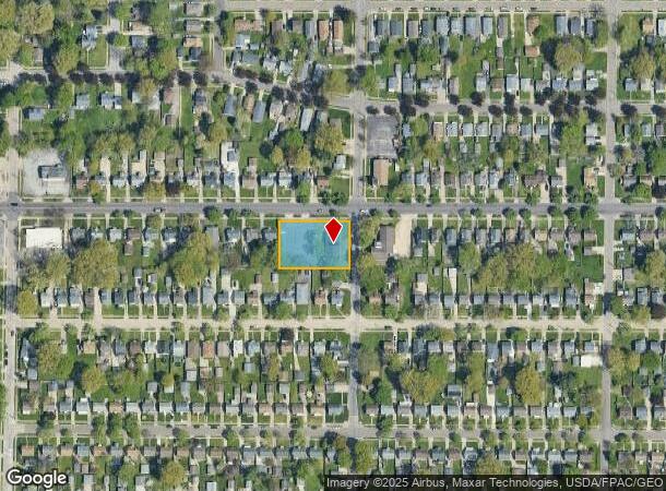  844 E Archwood Ave, Akron, OH Parcel Map