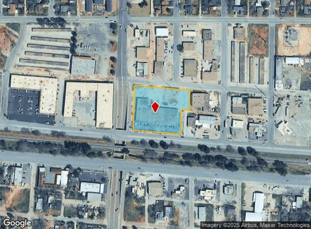  2960 N 1St St, Abilene, TX Parcel Map