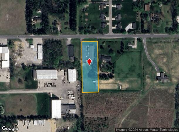  22988 Ireland Rd, South Bend, IN Parcel Map