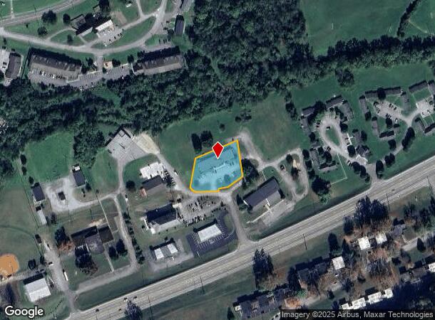  100 Adams Ln, Oak Ridge, TN Parcel Map