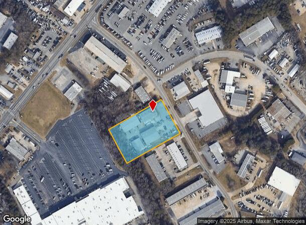  2124 Hilton Dr, Gainesville, GA Parcel Map