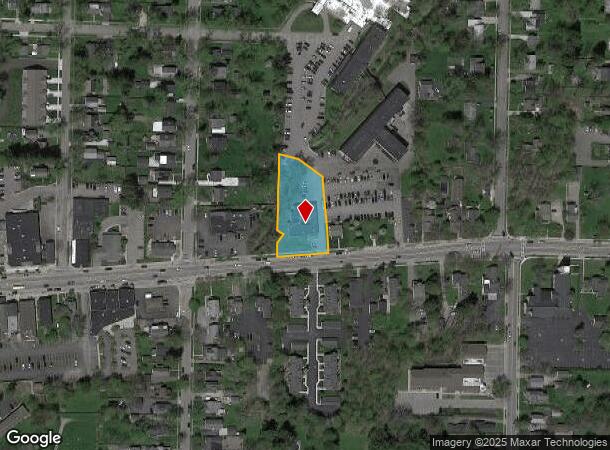  268 Main St, East Aurora, NY Parcel Map