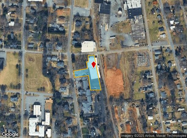 125 E 8Th St, Newton, NC Parcel Map