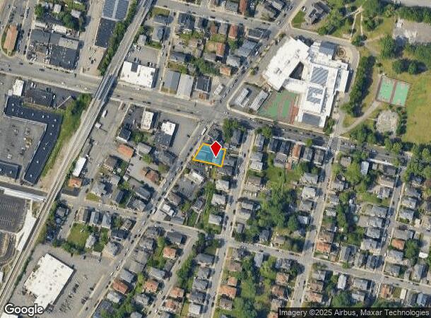  1043 N Main St, Fall River, MA Parcel Map