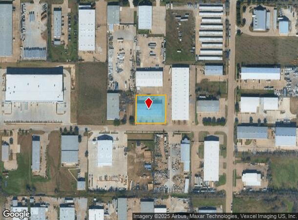 1007 Enterprise Pl, Arlington, TX Parcel Map