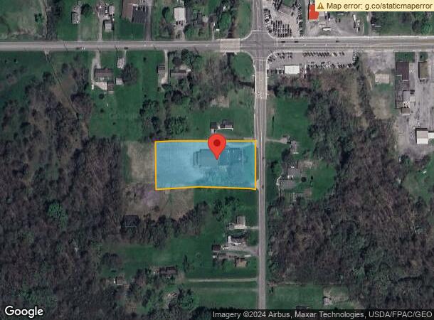  50 Struthers Coitsville Rd, Lowellville, OH Parcel Map