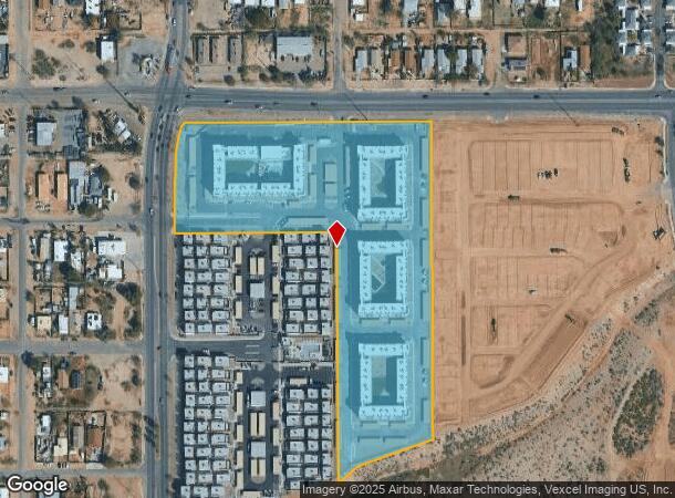 1002 E 36Th St, Tucson, AZ Parcel Map