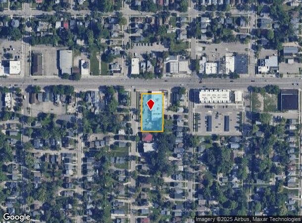  1908 E Michigan Ave, Lansing, MI Parcel Map