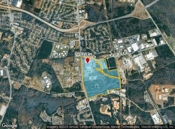  3464 Mike Padgett Hwy, Augusta, GA Parcel Map