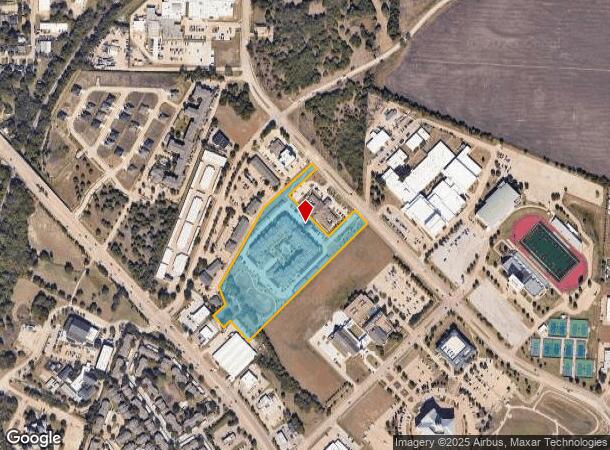 1196 T L Townsend Dr, Rockwall, TX Parcel Map