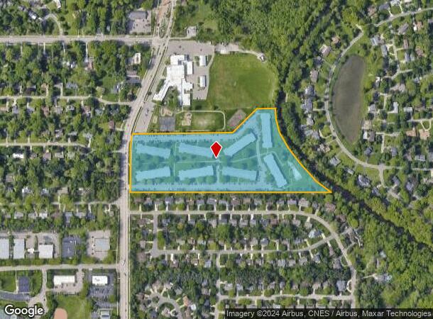  4394 Okemos Rd, Okemos, MI Parcel Map