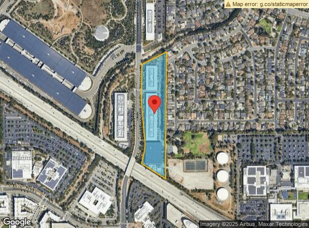  10300 N Tantau Ave, Cupertino, CA Parcel Map