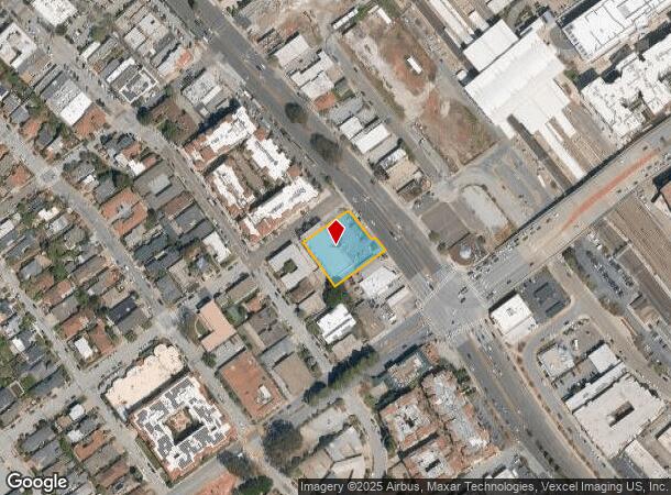 39 El Camino Real, Millbrae, CA Parcel Map