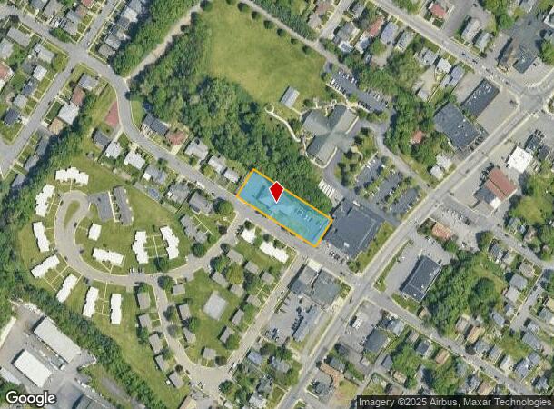 W Pine St, Dunmore, PA Parcel Map