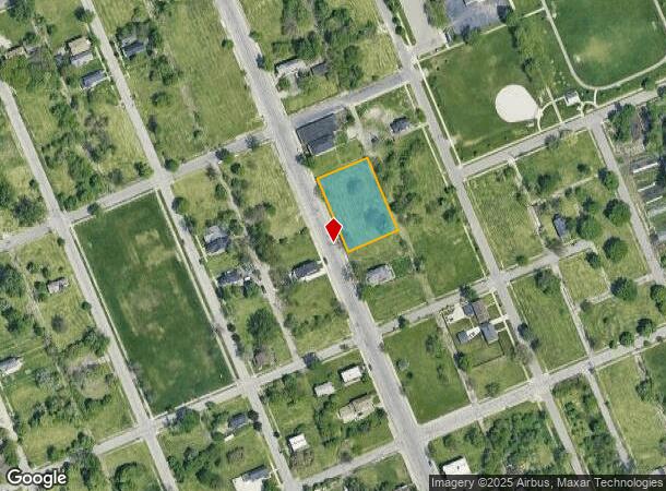 3044 14Th St, Detroit, MI Parcel Map